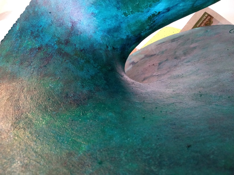 Application of Colour: Surge Sculptures - Dubai, 2019 ©Antonia Salmon